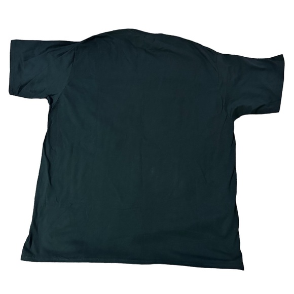 Camo American Flag Short Sleeve Classic Polyester Black Mens 2XL T-Shirt New - Picture 2 of 5